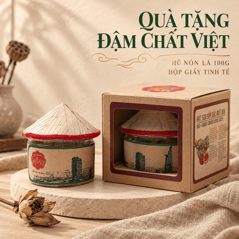 Hạt Sen Sấy Gấc Mật Ong 100g (140g) Collection 