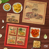  T2526- HỘP QUÀ 4N (SÀI GÒN CHỢ BẾN THÀNH) 