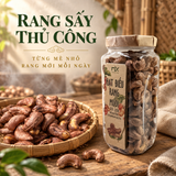  Hạt Điều Rang Muối Vỏ Lụa 250g (300g) 