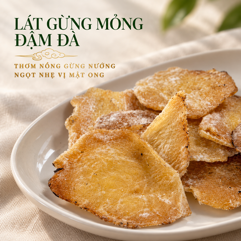  Gừng Nướng Mật Ong 50g (100g) 