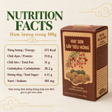  Hạt Sen Sấy Tiêu Hồng 100g 
