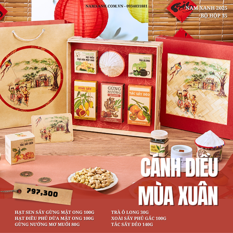  Combo Hộp Quà Tặng Cánh Diều Mùa Xuân 