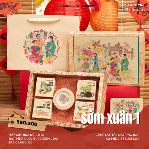  T2533- HỘP QUÀ 5N (SỚM XUÂN 1) 
