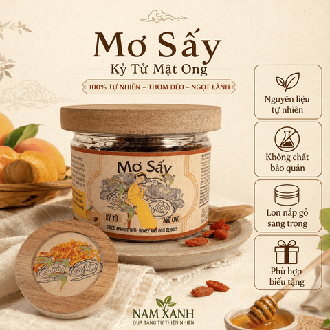  Mơ Sấy Kỷ Tử Mật Ong 150g 