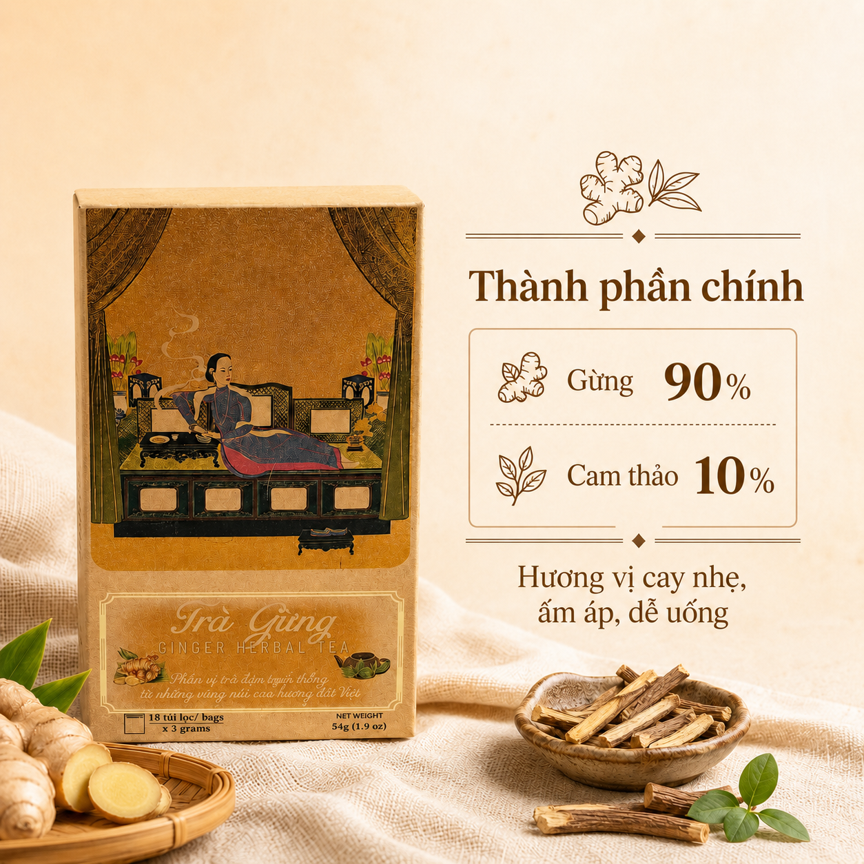  Trà Gừng (54g) 