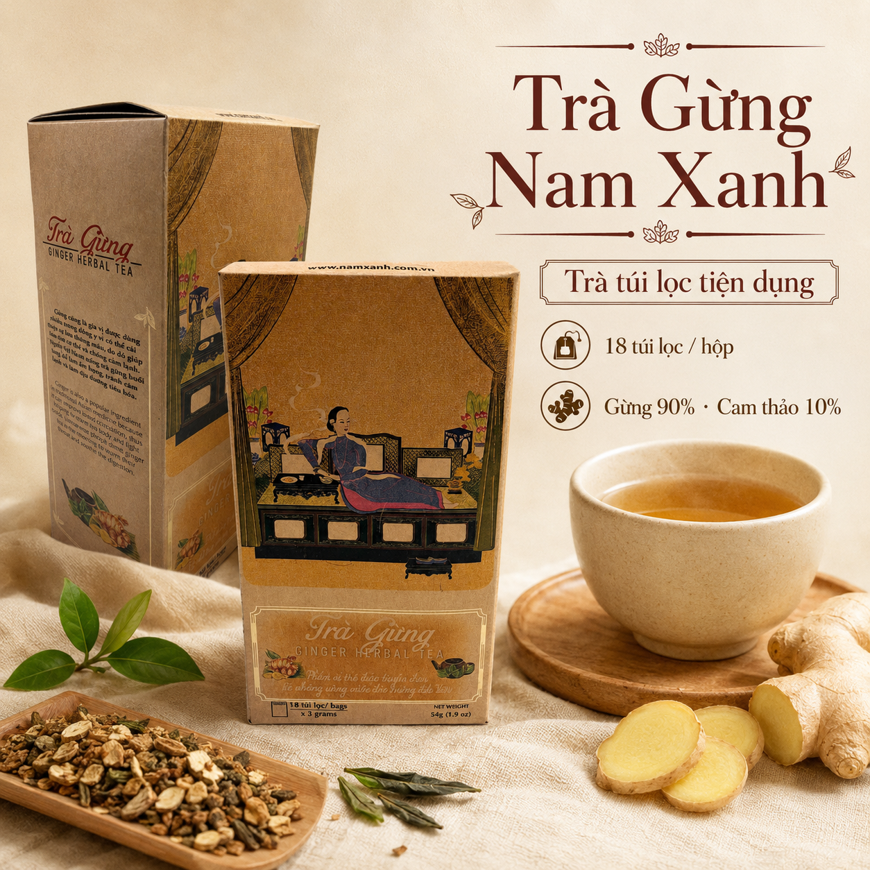  Trà Gừng (54g) 