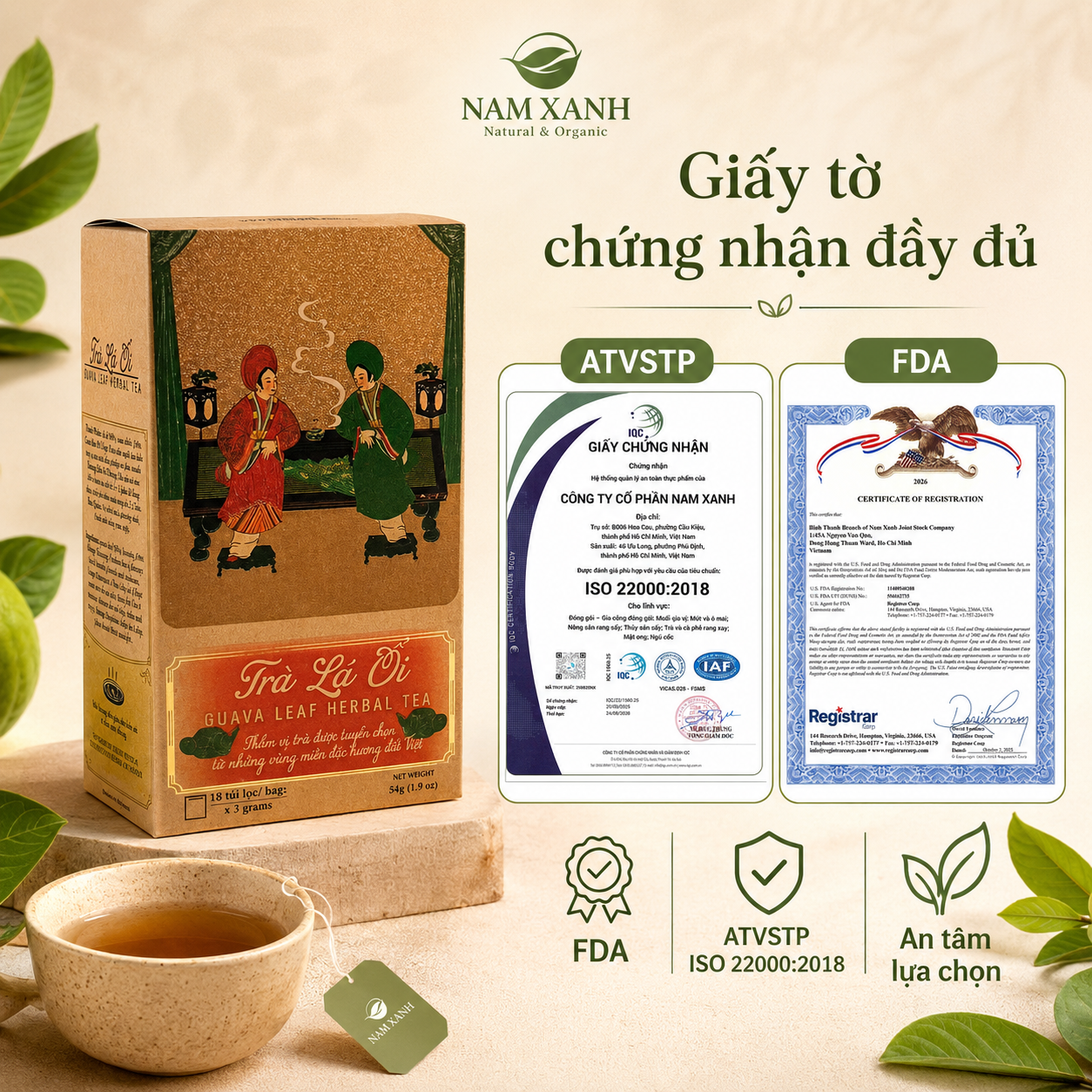  Trà Lá Ổi (54g) 