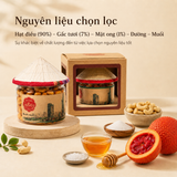  Hạt Điều Phủ Gấc 130g (170g) 