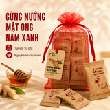  Gừng Nướng Mật Ong - Túi 10 Gói 