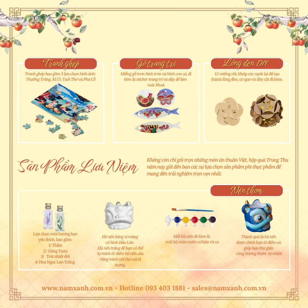  Hộp Quà Trung Thu - Mùa Thu Chín 