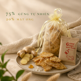  Gừng Nướng Mật Ong - Túi 100 Gói 