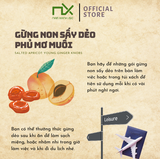  Gừng Non Sấy Dẻo Phủ Mơ Muối 40g (48g) 