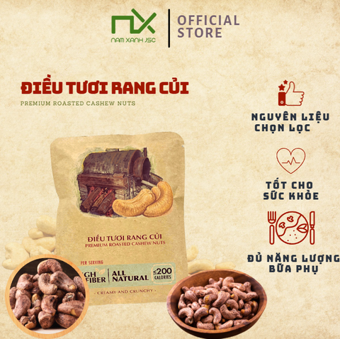  Hạt Điều Tươi Rang Củi 30g/Túi_37178 