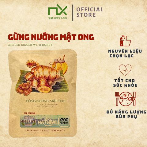  Gừng Nướng Mật Ong 20g/Túi_37444 