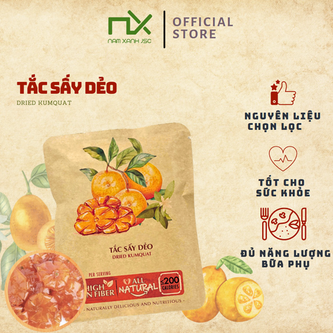  Tắc Sấy Dẻo 50g/Túi 