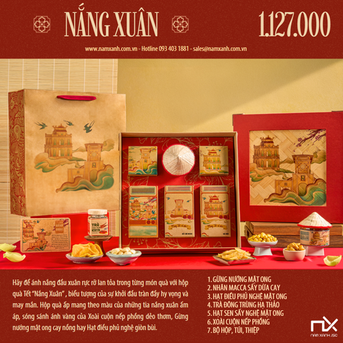  Bộ Hộp Quà Tặng Nắng Xuân 