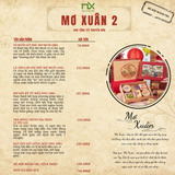  Bộ Hộp Quà Mơ Xuân - 5 Món 