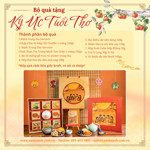  Hộp Quà Trung Thu Ký Ức Tuổi Thơ 