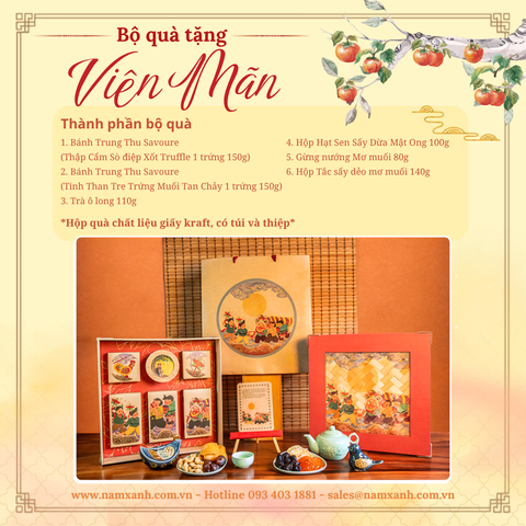  Hộp Quà Trung Thu - Viên Mãn 