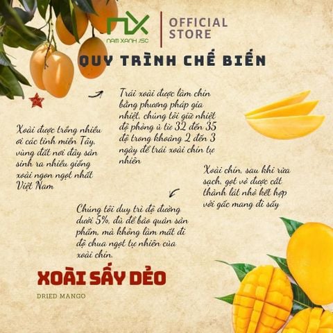  Túi Xoài Sấy Dẻo 30g(33g) 