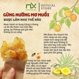  Gừng Nướng Mơ Muối (100 miếng/túi) 