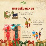  Combo Quà Tặng Hạt Điều Mix Vị, Hạt Điều Loại 1, Combo 3 Hộp 150g 