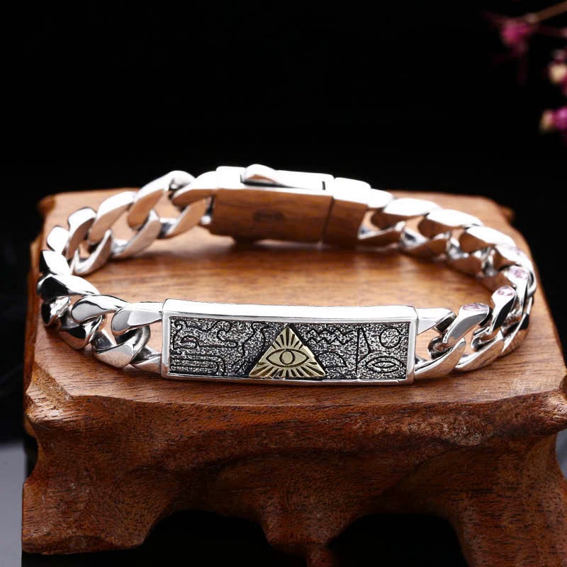  Lắc Tay Bạc Thái Mắt Thần - LB316 