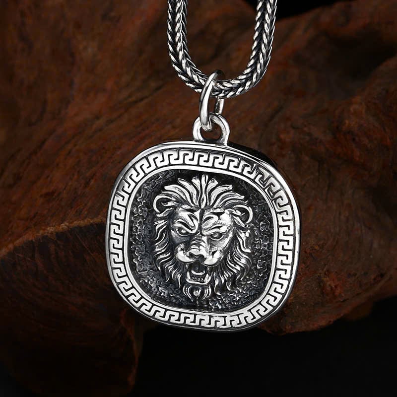  Mặt Dây Bạc Thái Đầu Sư Tử - MB421 