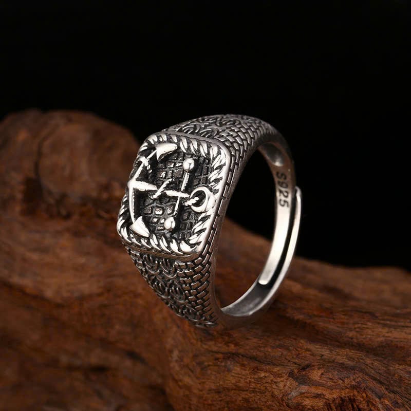  Nhẫn Bạc Thái Mỏ Neo - NB808 