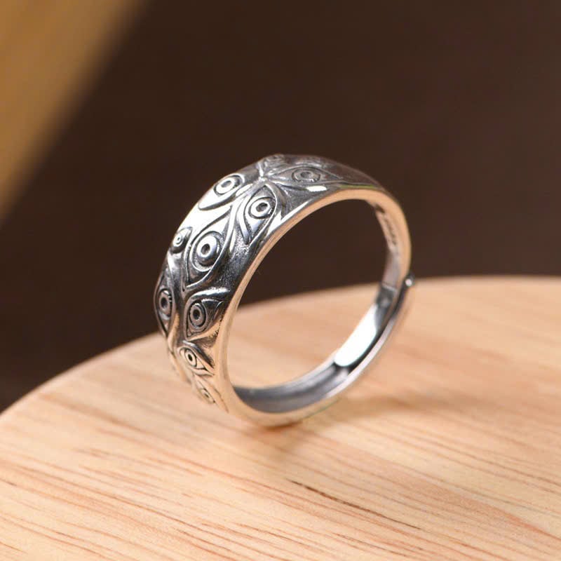  Nhẫn Bạc Con Mắt - NB803 