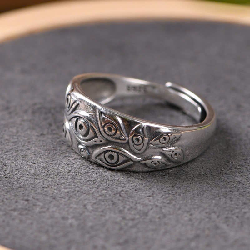  Nhẫn Bạc Con Mắt - NB803 