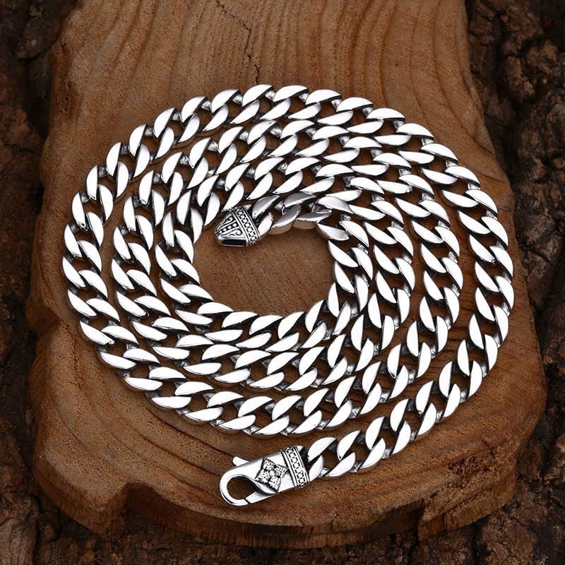  Vòng Cổ Bạc Thái Xích Trơn - DB191 