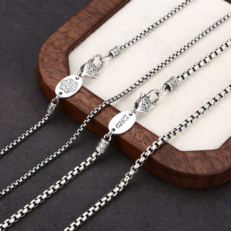  Vòng Cổ Bạc Thái Chốt Kim Cang Chử - DB193 