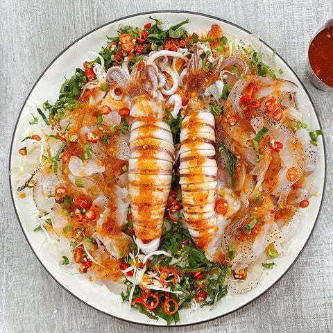 Set Mực & Sứa Sốt Thái