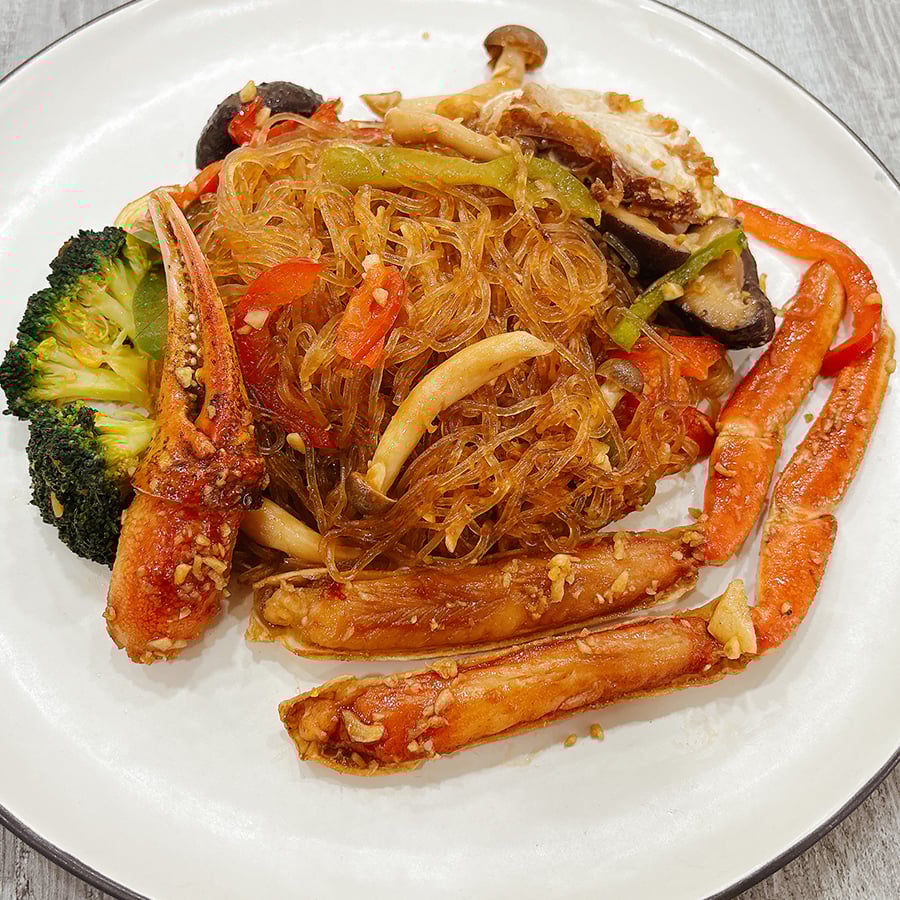  Miến Cua Tuyết Lột Vỏ Truyền Thống (Không Cay) 