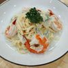Mì Ý Tôm & Rau Củ Sốt Kem