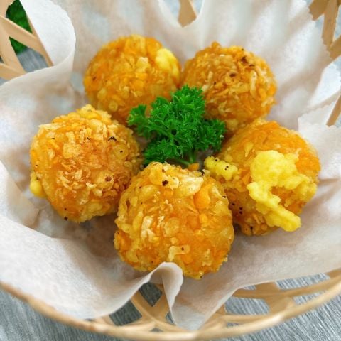 Tôm Viên Phô Mai Chiên