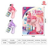  134-83A Bộ Đồ Chơi Thổi Bong Bóng Xà Phòng Hồng Hạc 