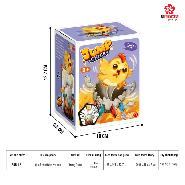  555-15 Bộ Đồ Chơi Đâm Vịt Con 