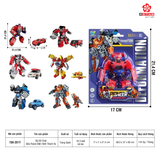  788-201Y Bộ Đồ Chơi Siêu Robot Biến Hình Thành Xe 