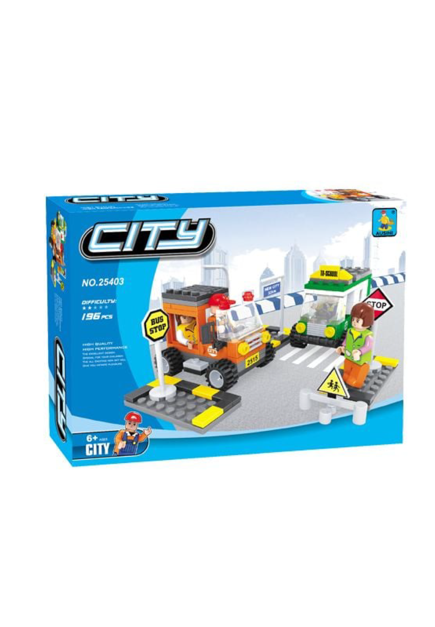 Bộ Lắp Ráp Thành Phố Tương Lai AUSINI (25403)