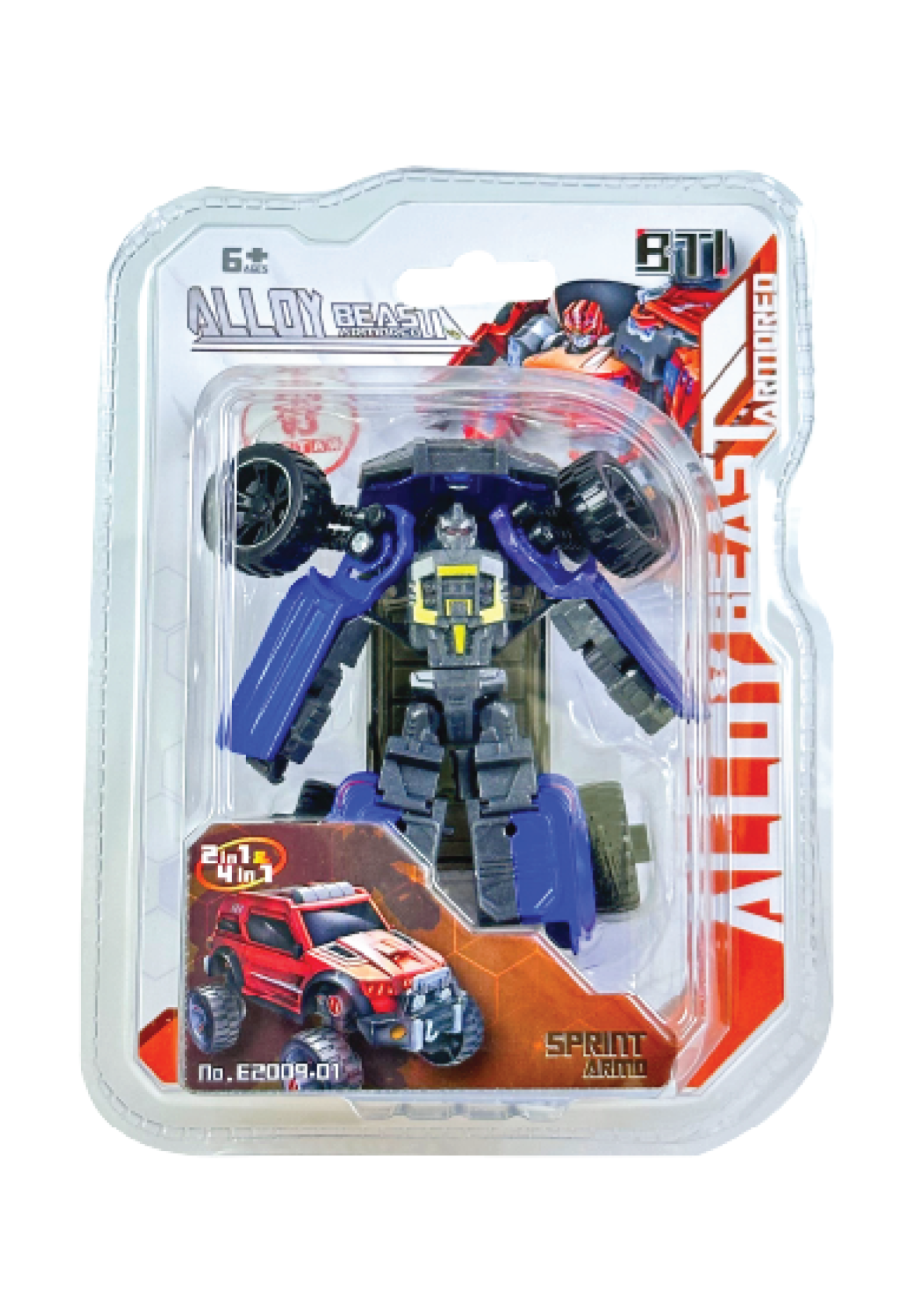 E2009-01 Bộ đồ chơi Robot biến hình và khủng long