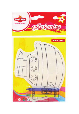  BỘ ĐỒ CHƠI GỖ TÔ MÀU LÂU ĐÀI THẦN TIÊN (K-209/1) 