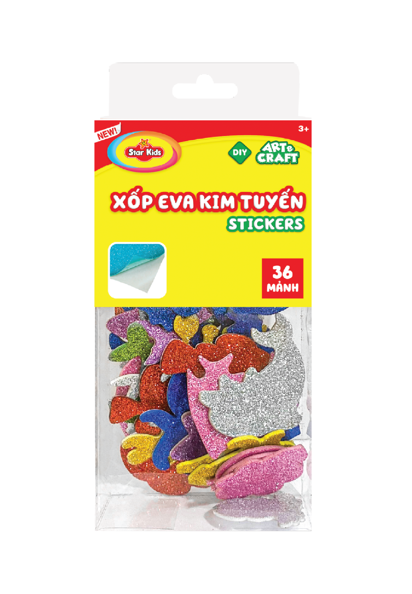 BỘ ĐỒ CHƠI HÌNH DÁN XỐP EVA KIM TUYẾN (K-941)