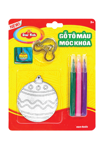  BỘ ĐỒ CHƠI TÔ GỖ MÓC KHÓA (K-233) 