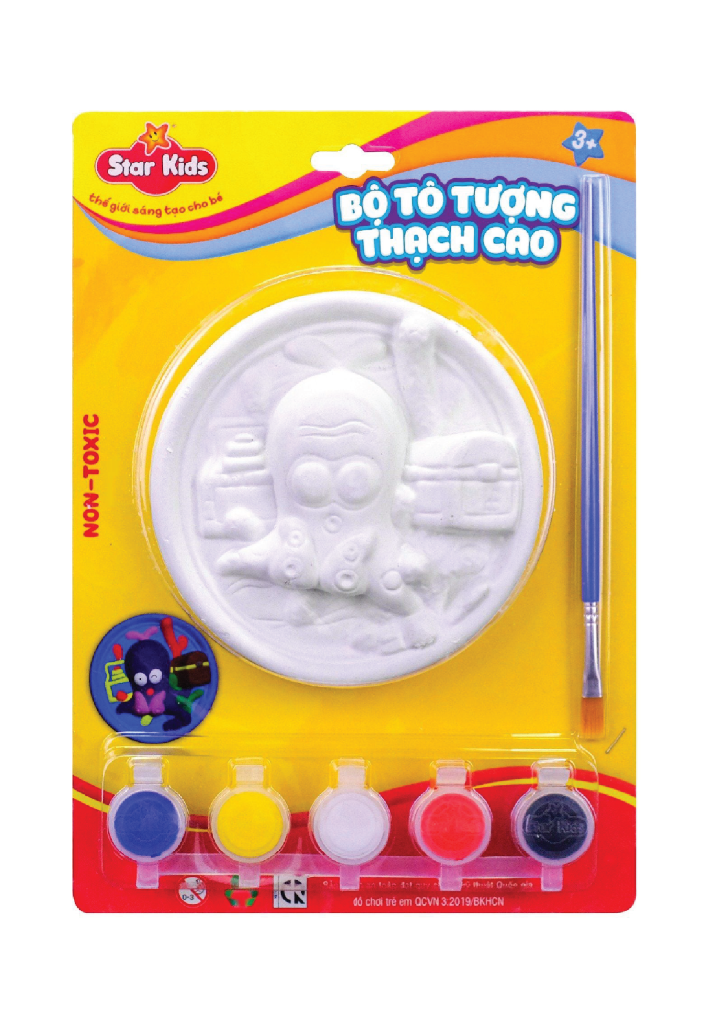 BỘ ĐỒ CHƠI TÔ TƯỢNG BẠCH TUỘC (K-101/1)