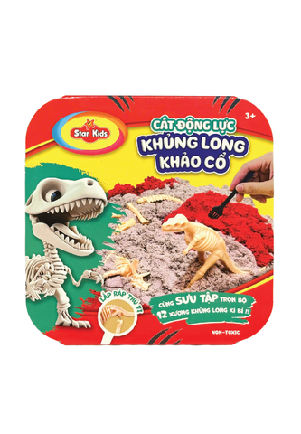  K-342/1 Bộ đồ chơi Cát động lực Khủng long khảo cổ lắp ráp 