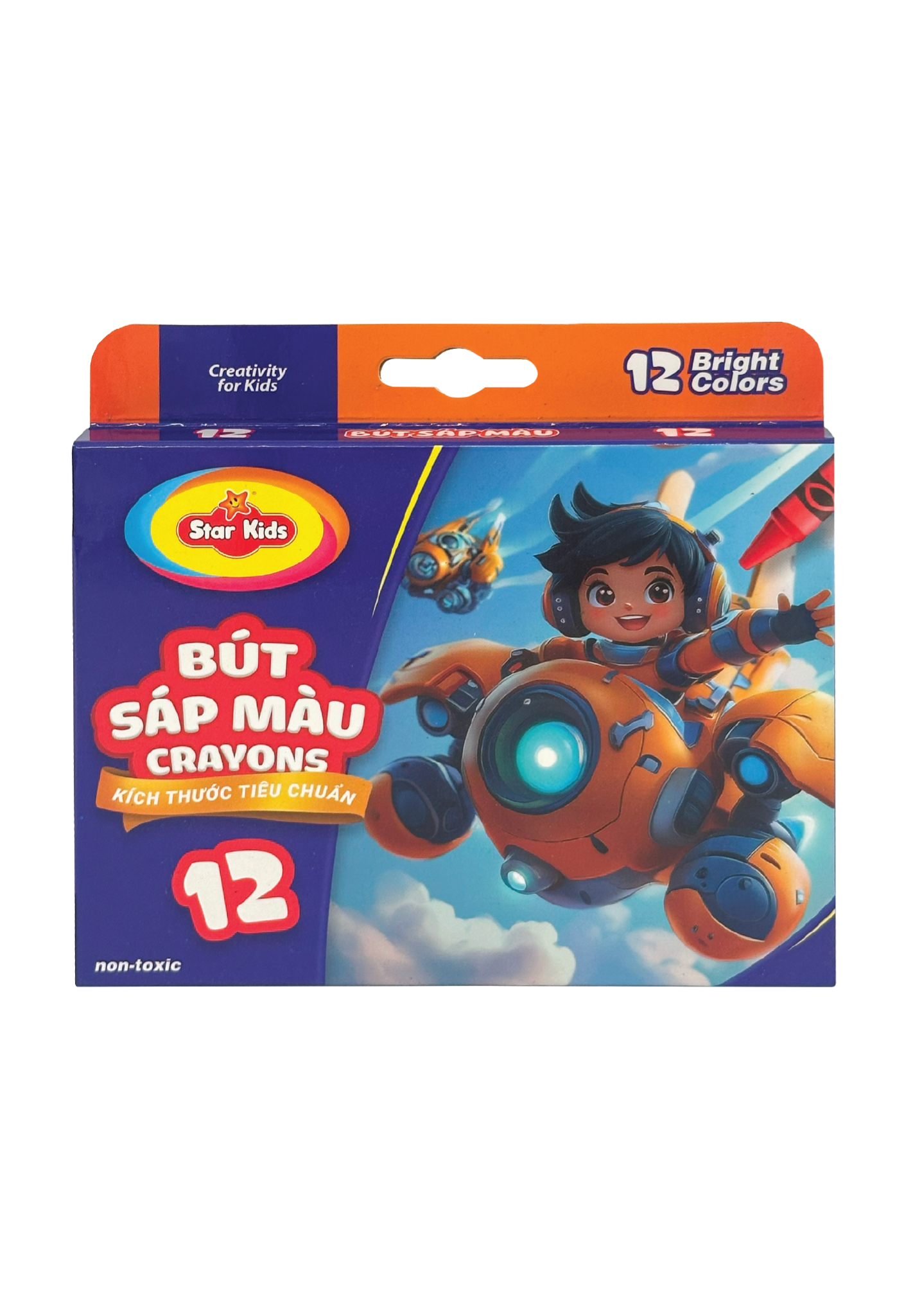 K-CR12/6  BÚT SÁP 12 MÀU