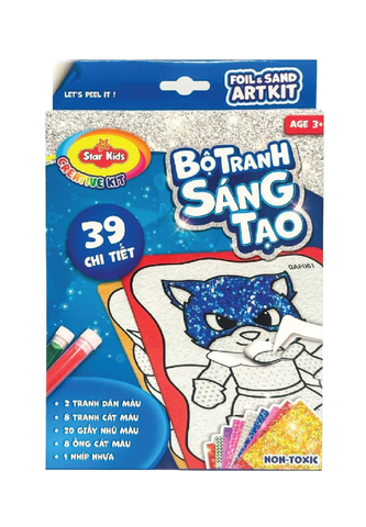  K-LC001 BỘ ĐỒ CHƠI TRANH SÁNG TẠO 