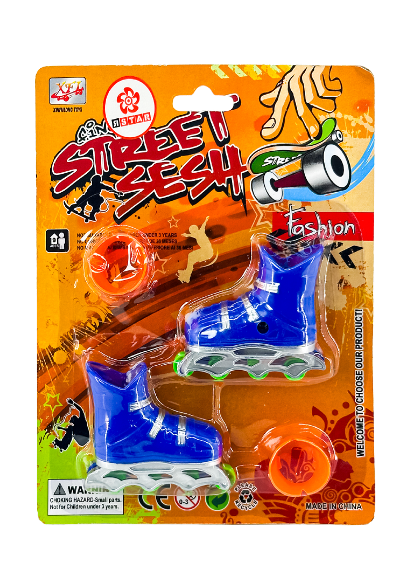 012-1 Bộ đồ chơi Giày trượt tay mini & phụ kiện